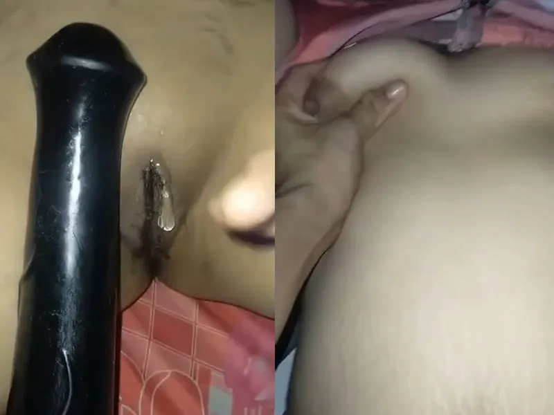 Ghệ xinh tươi vú đẹp lỗ lồn múp tự sướng bằng sextoy cực sướng